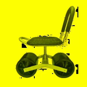 LADUTA 拉布塔 農用椅/折疊草莓椅/田園移動採收椅(360度旋轉/可升降/加寬坐墊)